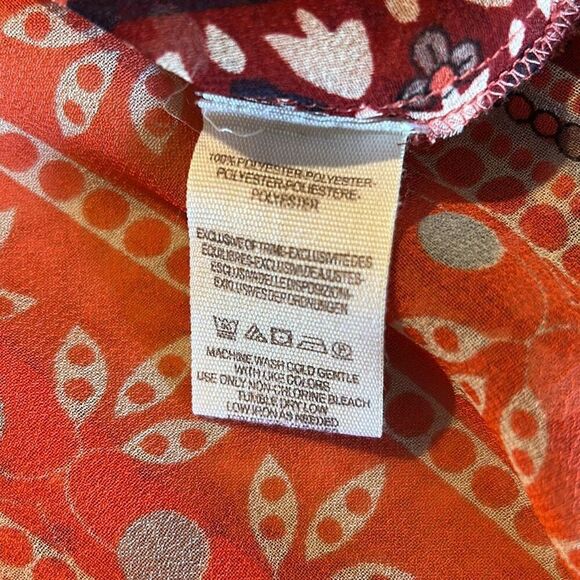 FREE PEOPLE Sheer Blouse Large - Picture 7 of 8